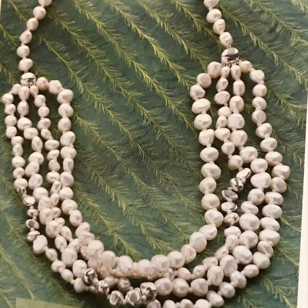Silpada Layer Cake Pearl Necklace